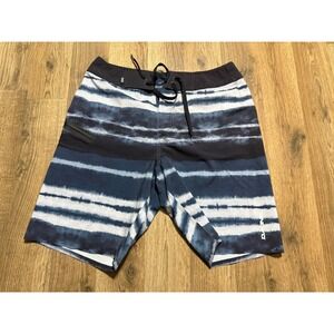 Dakine Board Shorts Mens 29 Blue Striped Surf Swim Trunks Excellent